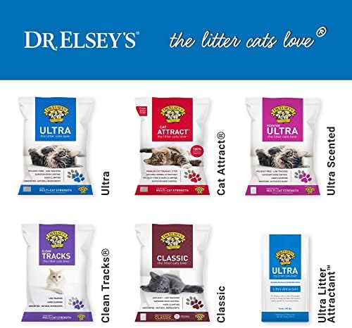 Dr. Elsey’s Premium Clumping Cat Litter - Ultra - 99.9% Dust-Free, Low Tracking, Hard Clumping, Superior Odor Control, Unscented & Natural Ingredients Pet Litter : Pet Supplies - Image 8