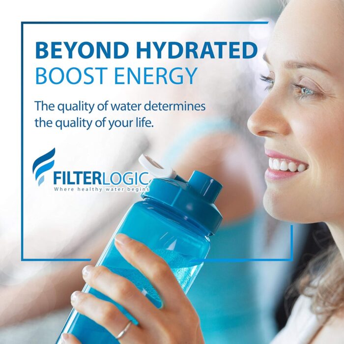 XWF NSF Certified Refrigerator Water Filter, Replacement for GE® XWF, 3 Filters - Image 7