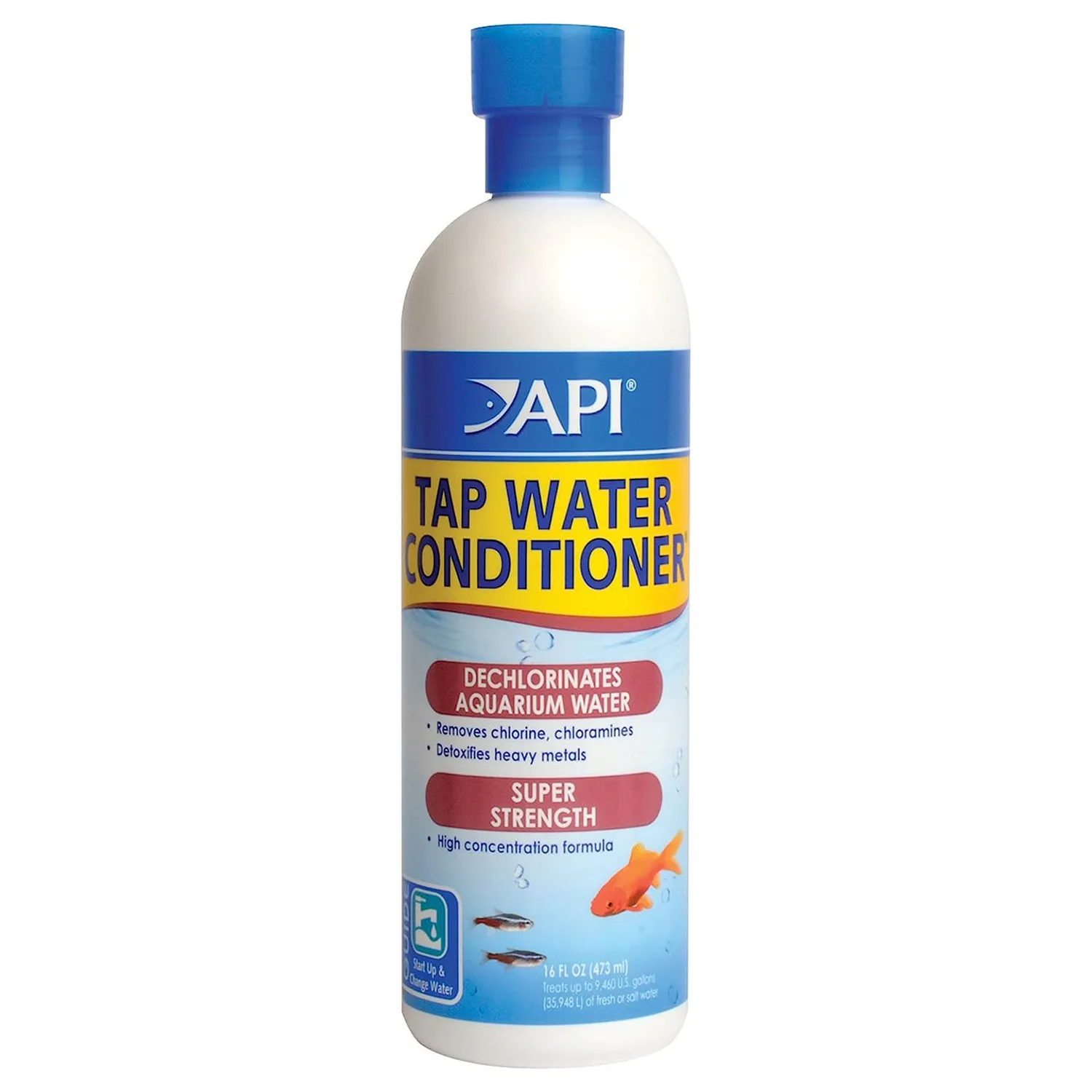 API TAP WATER CONDITIONER Aquarium Water Conditioner 16-Ounce Bottle