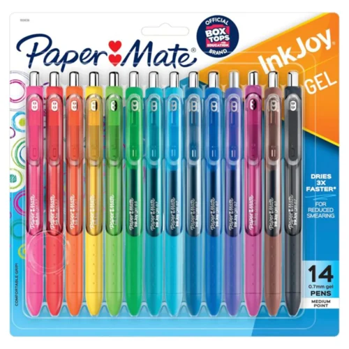 Paper Mate® Gel Pens | InkJoy® Pens, Medium Point, Assorted, 14 Count