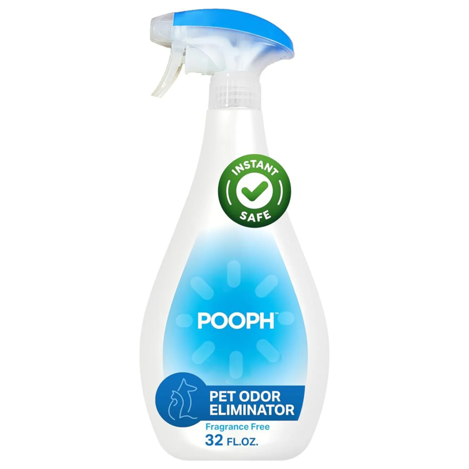 Pooph Pet Odor Eliminator, 32oz Spray - Dismantles Odors on a Molecular Basis, Dogs, Cats, Freshener, Urine, Poop, Pee, Deodorizer, Natures, Puppy, Fresh, Clean, Furniture, Potty, Safe